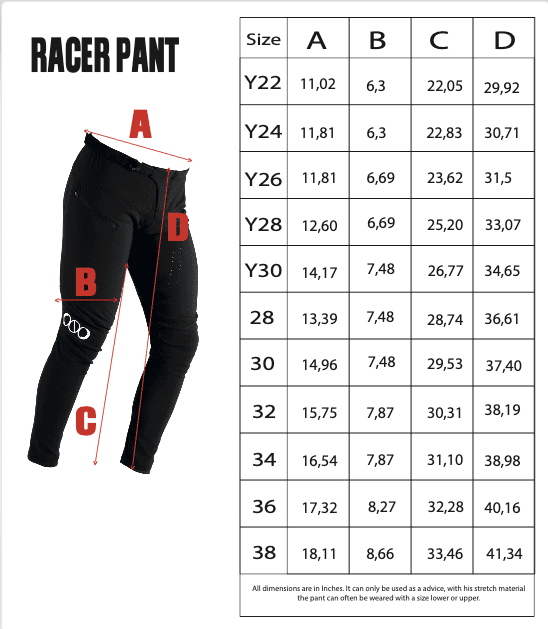 Racer Pant - USA Edition 2024 - Red