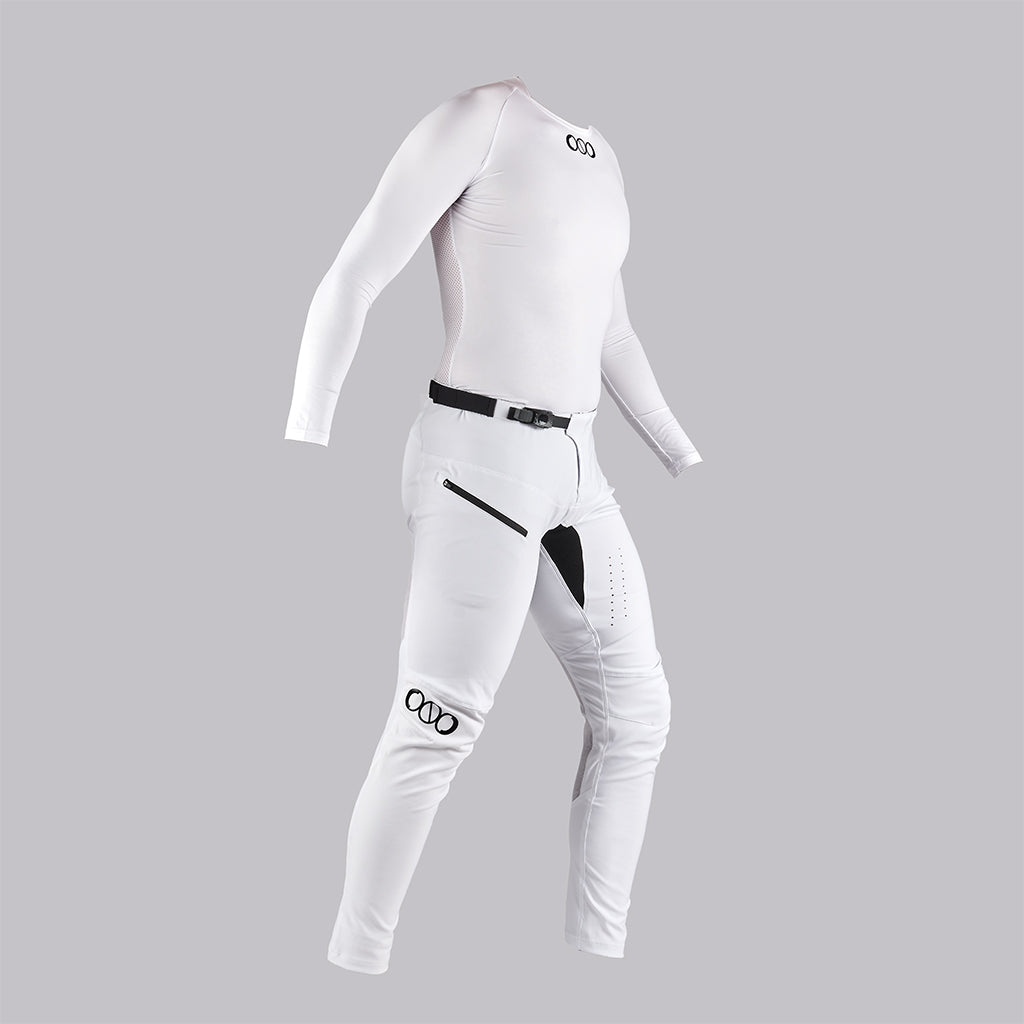 Racer Pants - White | BMX/MTB